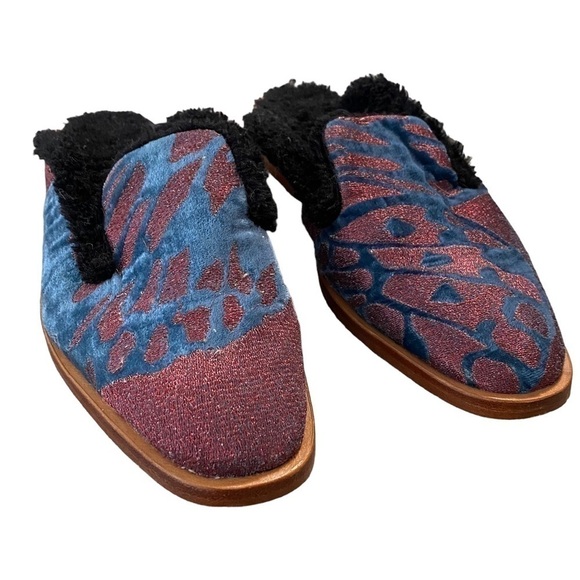 Free People Butterfly Effect Mules size 38/7 - Picture 2 of 7